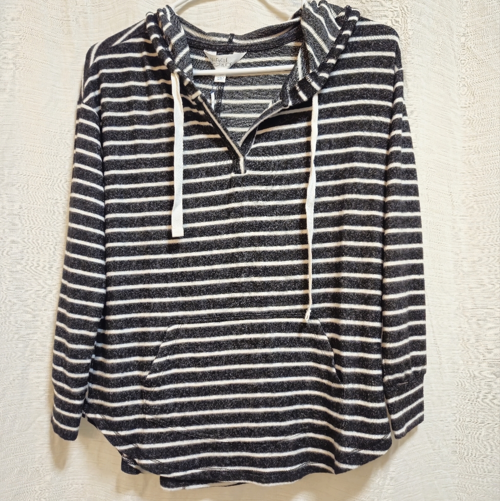 Market & Spruce Knit Hoodie Size XS Petite